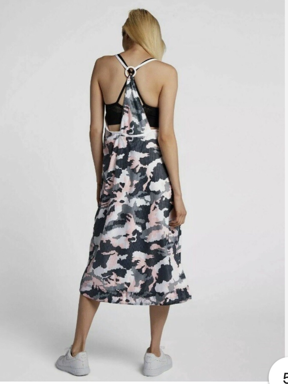 Nike Sportswear Woven Mesh Camo Dress